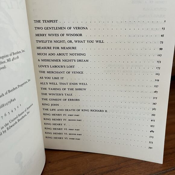 The Complete Works Of William Shakespeare Leather Bound Hardcover Book 2000 - Picture 9 of 15